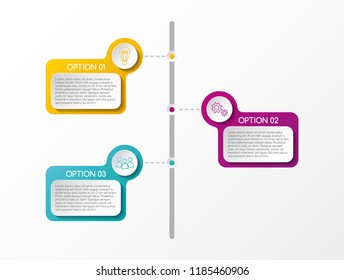 Business infographic template. Vector.