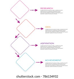 business Infographic template vector chart data illustration vector