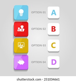 Business infographic template. Vector illustration. Can be used for layout, banner, diagram, web design.
