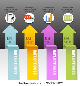 Business infographic template. Vector illustration. Can be used for layout, banner, diagram, web design.