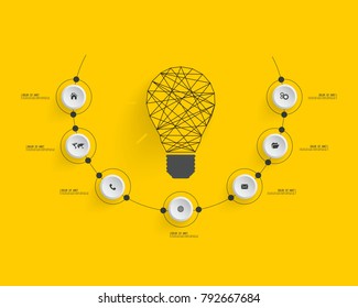 Business infographic template. Vector illustration.