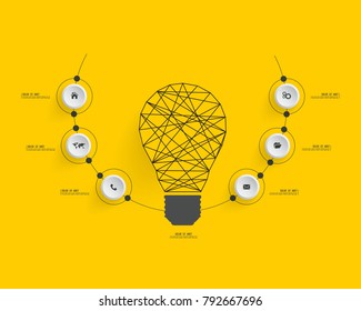 Business infographic template. Vector illustration.