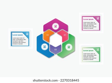 Business infographic template,flowers,visual cherry blossoms,colorful,modern,powerpoint presentation design,elegant,simple,uiux,Element for design invitation,Vector illustration.Cause and Effect infog