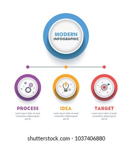 Business Infographic Template.Modern Infographics Timeline Design Template.Vector Illustration