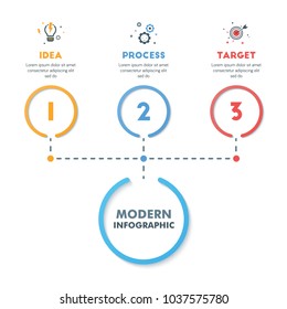 Business Infographic Template.Modern Infographics Timeline Design Template.Vector Illustration