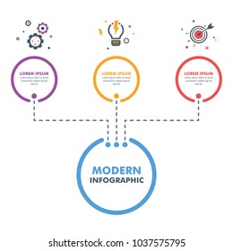 Business Infographic Template.Modern Infographics Timeline Design Template.Vector Illustration