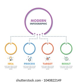 Business Infographic Template.Modern Infographics Timeline Design Template.Vector Illustration