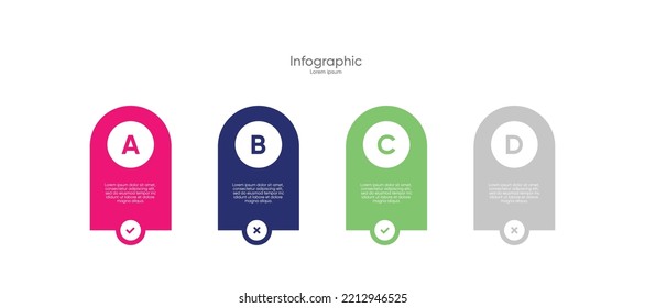 Business infographic templates for presentation, finance and marketing