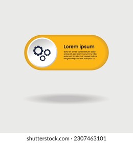 diseño de iconos planos de cuadro de texto de infografía de negocios y plan de negocios