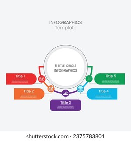 Business infographic thin line process. Can be used for steps, options, business processes, workflow, diagrams, flowchart concepts, timelines, marketing icons, and infographics.