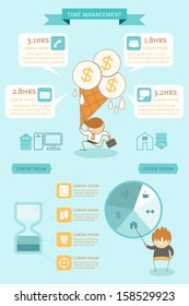 Business Infographic Time Management