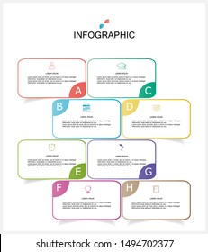 business infographic timeline design template and steps for shopping with icons and 9 steps.
Can be used for workflow layouts, diagrams, annual reports, web design.