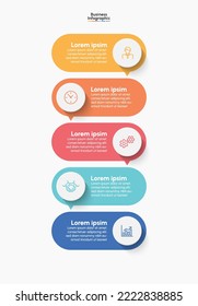 Business infographic timeline icons designed for abstract background template