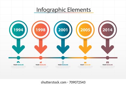business Infographic timeline process chart template. Vector modern banner,text box used for presentation and workflow layout diagram,web design. Abstract elements of graph 