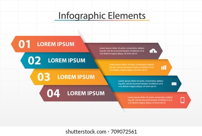 business Infographic timeline process chart template. Vector modern banner,text box used for presentation and workflow layout diagram,web design. Abstract elements of graph 