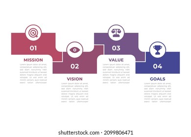 Infografía empresarial, Línea de tiempo, Proceso, Pasos, Plantilla de negocio vectorial para presentaciones, Ilustración vectorial, Gráfico, Valor básico, Águila, Infografía de elementos.
