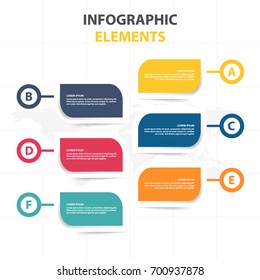 Business Infographic timeline process template, Colorful Banner text box desgin for presentation, presentation for workflow diagram design
