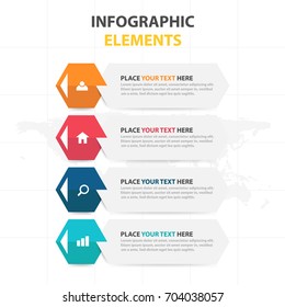 Business Infographic timeline process template, Colorful Banner text box design for presentation, presentation for workflow diagram design