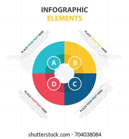 Business Infographic timeline process template, Colorful Banner text box design for presentation, presentation for workflow diagram design