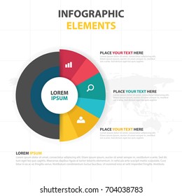 Business Infographic timeline process template, Colorful Banner text box design for presentation, presentation for workflow diagram design