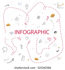 business infographic vector