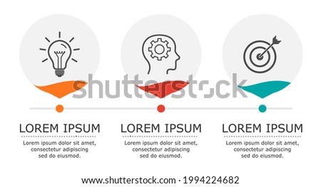 Business infographic Vector with 3 steps. Used for presentation,information,education,connection,marketing,
project,strategy,technology,learn,brainstorm,creative,growth,abstract,stairs,idea,text,work.