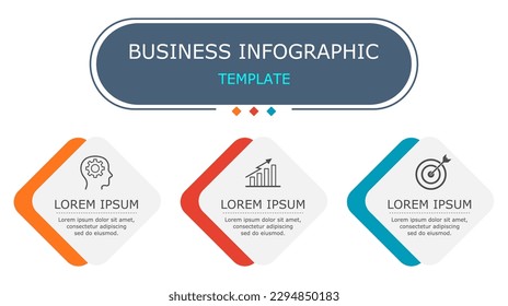 Business infographic Vector with 3 steps.Used for presentation,information,education,connection,marketing,
strategy,technology,learn,creative,growth,stairs,idea,flow,mobile,smartphone,phone,work.