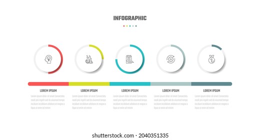 Business Infographic Vector Design, Infomation