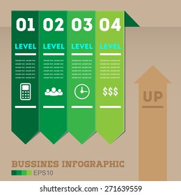 Business infographic, vector illustration. EASY EDITORIAL!