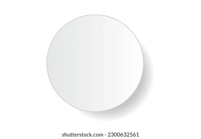 Business infographic white with shadow processes vector business template for presentation creative ideas for infographics