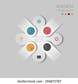 infografías de negocios.