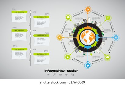 Infografiken zu Unternehmen