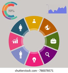 Business infographics. 