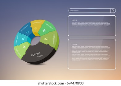 Business InfoGraphics 3D Design