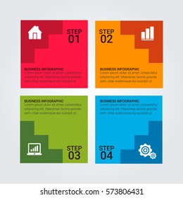 Business Infographics Design Elements.
