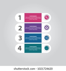 Business infographics design. Presentation business infographic template