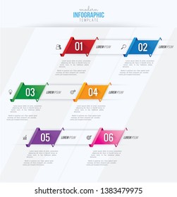 Business infographics design vector and marketing icon, workflow layout, diagram, web design