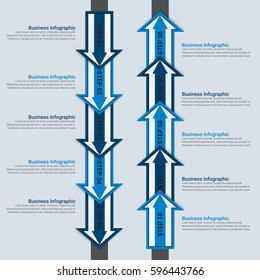 Business Infographics Elements Design