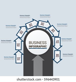 Business Infographics Elements Design