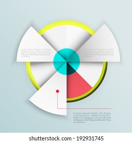 Business Infographics graph Vector.Eps 10