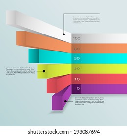 Business Infographics graph Vector.Eps 10