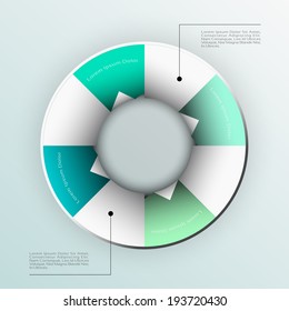 Business Infographics graph Vector.Eps 10