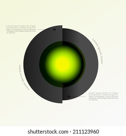 Business Infographics graph Vector.Eps 10