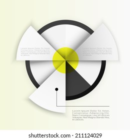 Business Infographics graph Vector.Eps 10