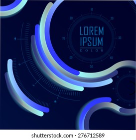 Business Infographics. Line elements can be used for workflow layout, banner, step up options,  number options,  web template