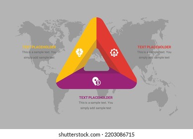 Business infographics set with different diagrams vector illustration. 3