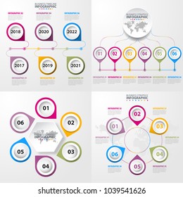 Business Infographics, strategy, timeline, design template illustration. Vector eps10.