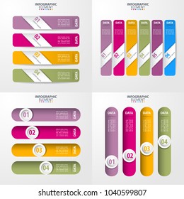 Business Infographics, strategy, timeline, design template illustration. Vector eps10.