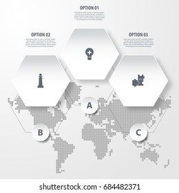 Business Infographics, strategy, timeline, design template illustration. Vector eps10. Modern minimal and clean Premium design set elements for web graphic presentation Banner brochure flyer headline.