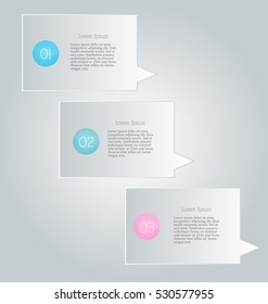 Business infographics tabs template for presentation, education, web design, banners, brochures, flyers. Vector illustration